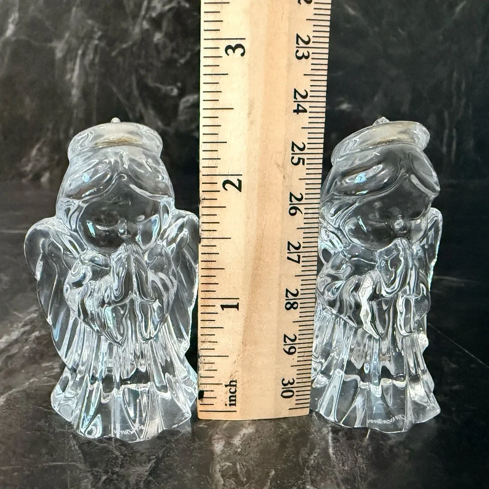 MARQUIS BY WATERFORD CRYSTAL Angel Ornaments (Set of 2)